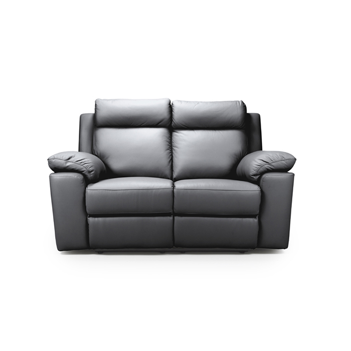 Enzo Leather 2 Seater Electric Recliner - Click Image to Close